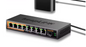 2.5G Managed Netwerk Switch – 8 Poorten + 10G SFP Uplink, Stil en Krachtig