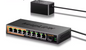 2.5G Managed Netwerk Switch – 8 Poorten + 10G SFP Uplink, Stil en Krachtig