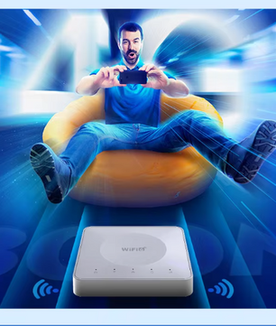 4G LTE WiFi 6 Router – 300Mbps Mobiele Hotspot met SIM Slot