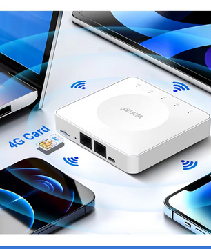 4G LTE WiFi 6 Router – 300Mbps Mobiele Hotspot met SIM Slot