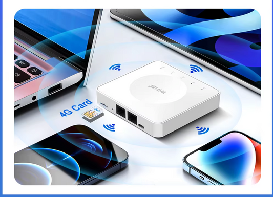 4G LTE WiFi 6 Router – 300Mbps Mobiele Hotspot met SIM Slot