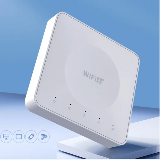 4G LTE WiFi 6 Router – 300Mbps Mobiele Hotspot met SIM Slot