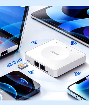 4G LTE WiFi 6 Router – 300Mbps Mobiele Hotspot met SIM Slot