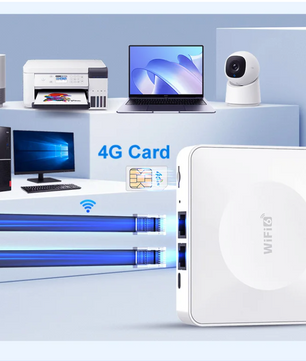 4G LTE WiFi 6 Router – 300Mbps Mobiele Hotspot met SIM Slot