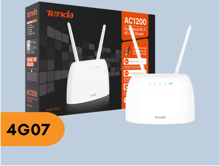 4G LTE WiFi Router AC1200 – Dual Band Modem met SIM Slot en VPN