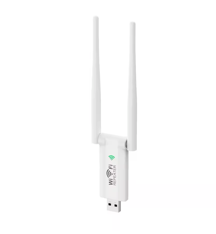 nterieur!  WiFi Versterker 300Mbps – Repeater met 4 Antennes en Groot Bereik