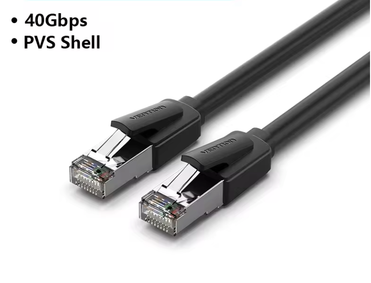 Cat8 Ethernet Kabel – 40Gbps SFTP Netwerkkabel met RJ45 Connector voor Router en Modem