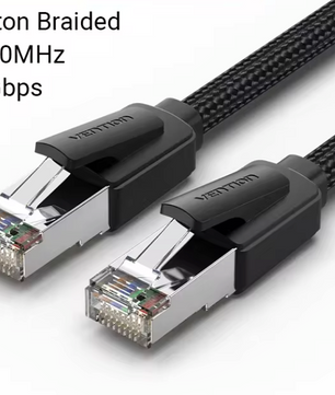 Cat8 Ethernet Kabel – 40Gbps SFTP Netwerkkabel met RJ45 Connector voor Router en Modem