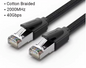 Cat8 Ethernet Kabel – 40Gbps SFTP Netwerkkabel met RJ45 Connector voor Router en Modem