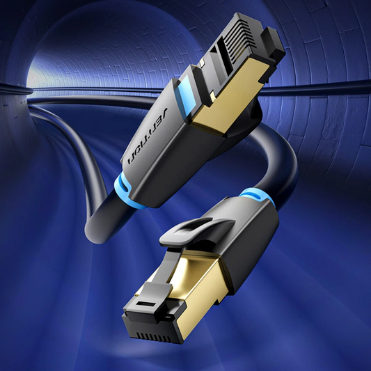 Cat8 Ethernet Kabel – 40Gbps SFTP Netwerkkabel met RJ45 Connector voor Router en Modem