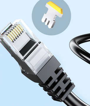 Cat6 Ethernet Kabel – Gigabit RJ45 Netwerkkabel met Afscherming voor Router en LAN