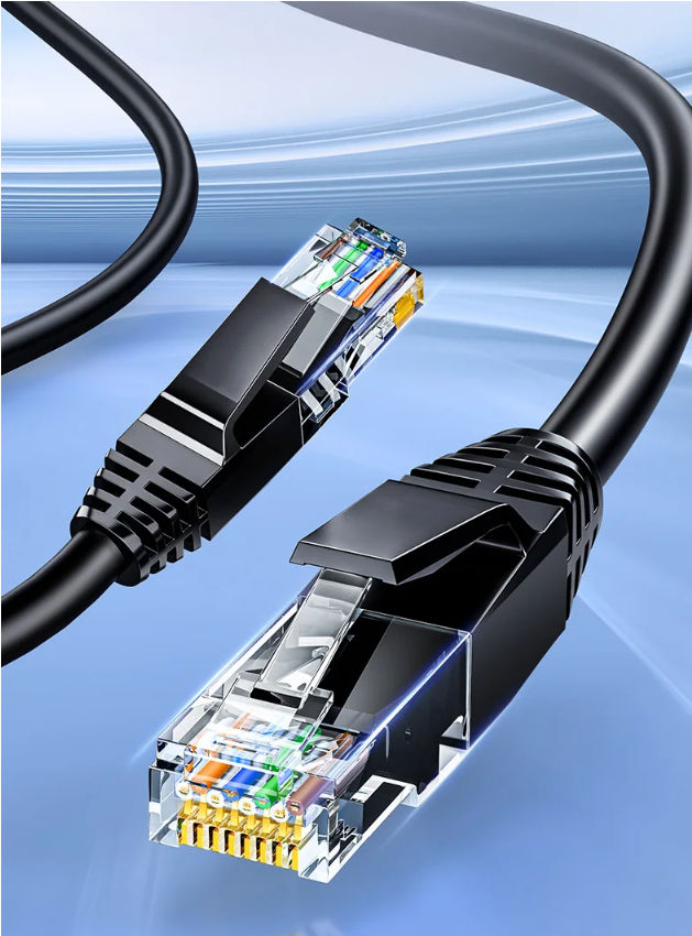 Cat6 Ethernet Kabel – Gigabit RJ45 Netwerkkabel met Afscherming voor Router en LAN