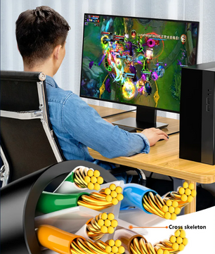 Cat6 Ethernet Kabel – Gigabit RJ45 Netwerkkabel met Afscherming voor Router en LAN