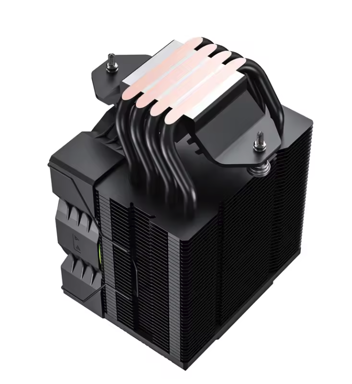 CPU Koeler met ARGB en Temperatuurdisplay – 4 Heatpipes LGA1700/AM5