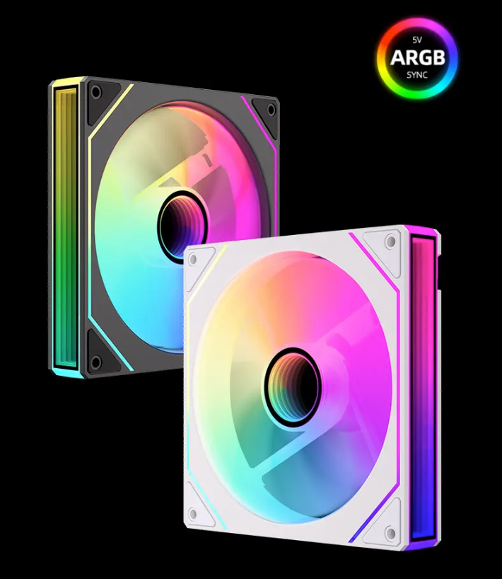 140mm PC Case Fan met ARGB – Stille Ventilator met Infinity Mirror Effect
