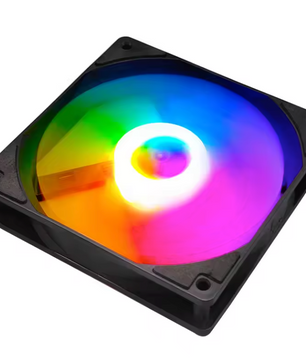 120mm PC Case Fan met RGB – Stille Gaming Ventilator met Hoge Koelprestaties