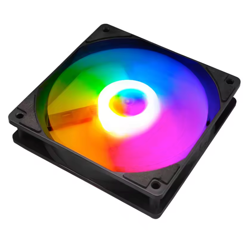 120mm PC Case Fan met RGB – Stille Gaming Ventilator met Hoge Koelprestaties