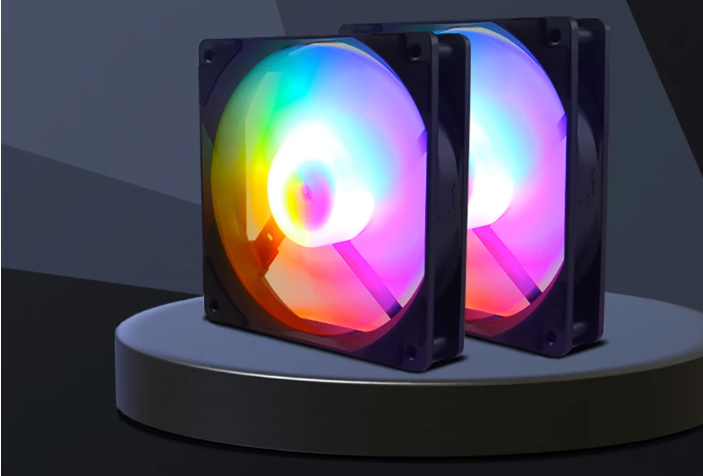 120mm PC Case Fan met RGB – Stille Gaming Ventilator met Hoge Koelprestaties