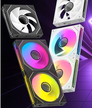 360mm PC Case Fan Set – 3×120mm ARGB met Infinity Mirror en Modulaire Koppeling