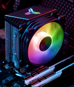 CPU Koeler Tower met RGB – 2 Heatpipes en 92mm Ventilator voor Intel en AMD