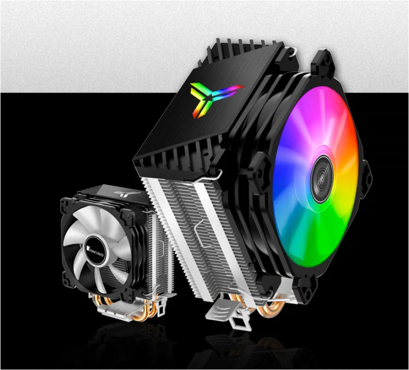CPU Koeler Tower met RGB – 2 Heatpipes en 92mm Ventilator voor Intel en AMD