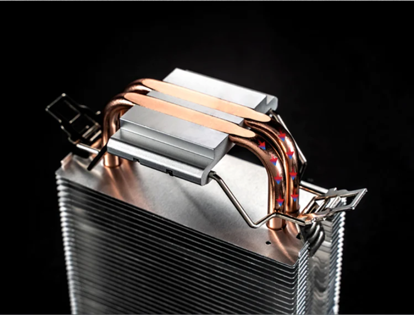 CPU Koeler Tower met RGB – 2 Heatpipes en 92mm Ventilator voor Intel en AMD