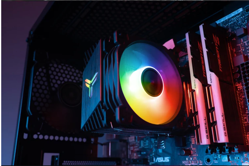 CPU Koeler Tower met RGB – 2 Heatpipes en 92mm Ventilator voor Intel en AMD