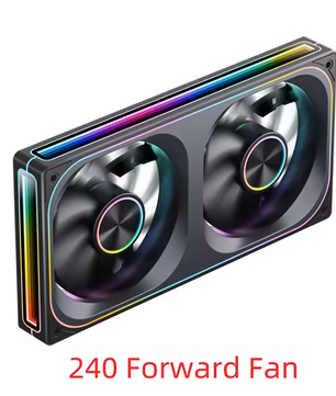 120mm PC Case Fan ARGB – PWM Ventilator voor Waterkoeling en Behuizing