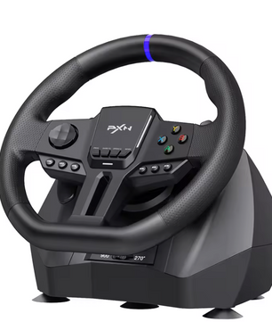 Racing Stuur met Pedalen – 270°/900° Gaming Stuur voor PC en Console