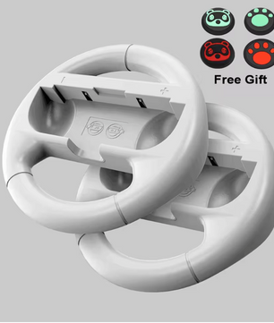Set van 2 Racing Stuurwielen voor Joy-Con Controllers – Ergonomische Grip en Verbeterde Controle