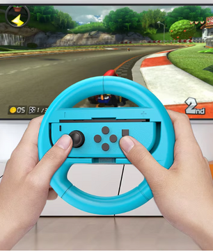 Set van 2 Racing Stuurwielen voor Joy-Con Controllers – Ergonomische Grip en Verbeterde Controle