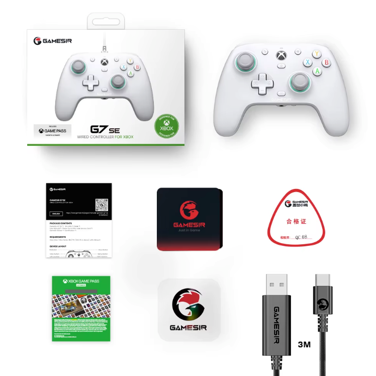 Bedrade Gaming Controller – Hall Effect Joysticks en Lage Latentie voor Console en PC