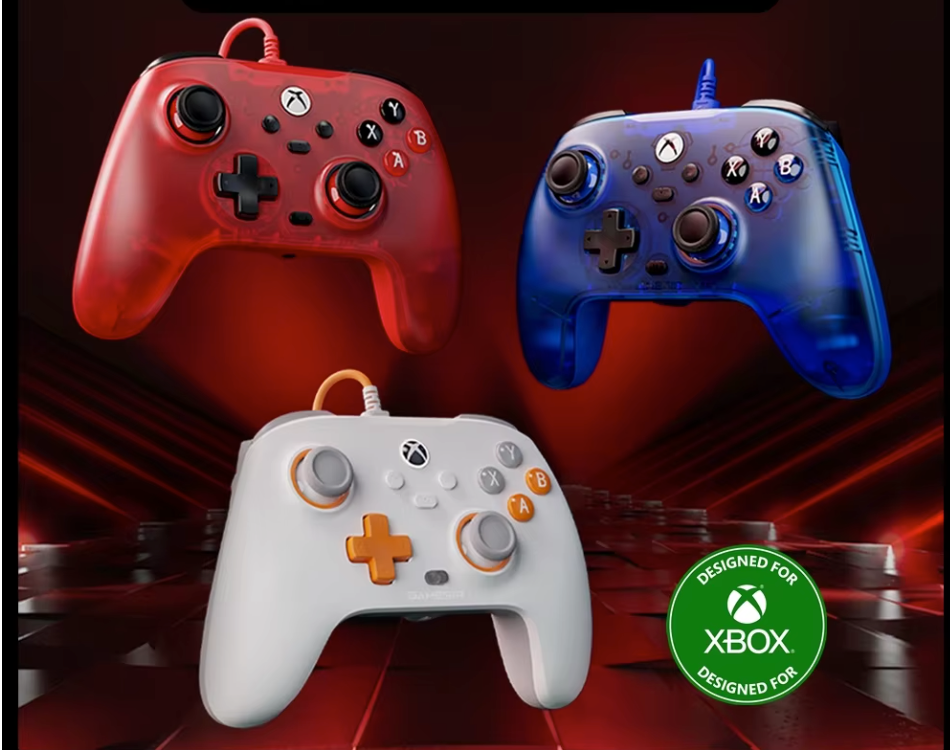 Bedrade Gaming Controller – Hall Effect Joysticks en Triggers met 4x Vibratie voor Console en PC