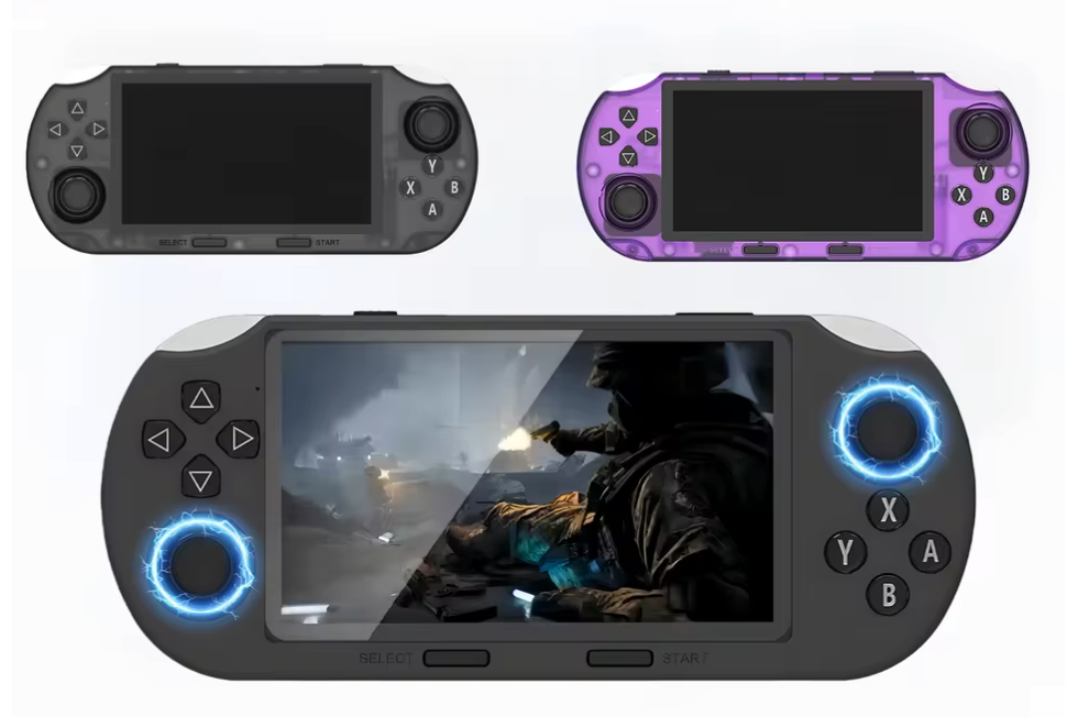 Retro Handheld Game Console – 4.5 Inch IPS Scherm, Linux Systeem en Draagbaar Design