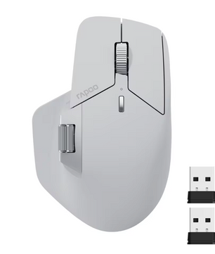 Ergonomische Draadloze Muis – Multi-Device Bluetooth, 4000 DPI en Oplaadbaar