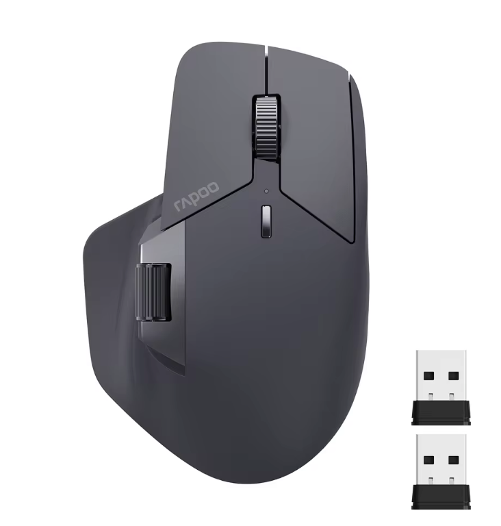 Ergonomische Draadloze Muis – Multi-Device Bluetooth, 4000 DPI en Oplaadbaar