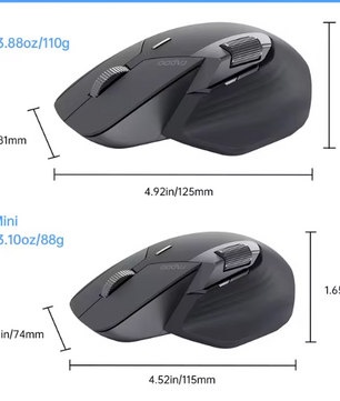 Draadloze Gaming Muis – 10000 DPI, RGB Verlichting en 8 Programmeerbare Knoppen