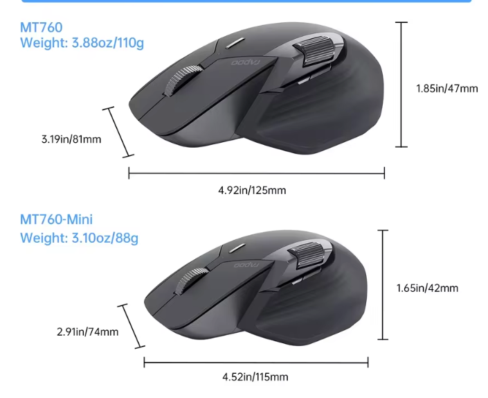 Draadloze Gaming Muis – 10000 DPI, RGB Verlichting en 8 Programmeerbare Knoppen