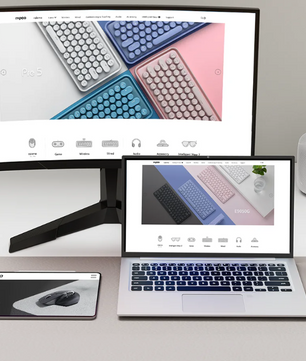 Ergonomische Draadloze Muis – Multi-Device Bluetooth, 4000 DPI en Oplaadbaar
