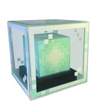 Pixel Beacon Lamp – LED Nachtlamp en Gaming Bureau Decoratie Oplaadbaar