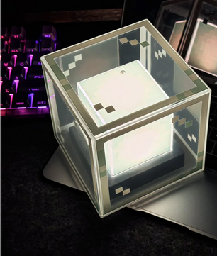 Pixel Beacon Lamp – LED Nachtlamp en Gaming Bureau Decoratie Oplaadbaar