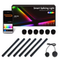 RGB DIY Wandlamp Panelen – Slimme LED Lichtstrips met App en Muziekreactie