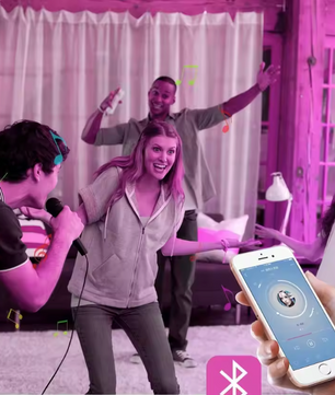 RGB LED Plafondlamp met Bluetooth Speaker – Dimbaar en App Bediening