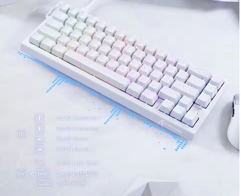 60% Gaming Toetsenbord met Hall Effect Switches – Rapid Trigger en 8K Polling