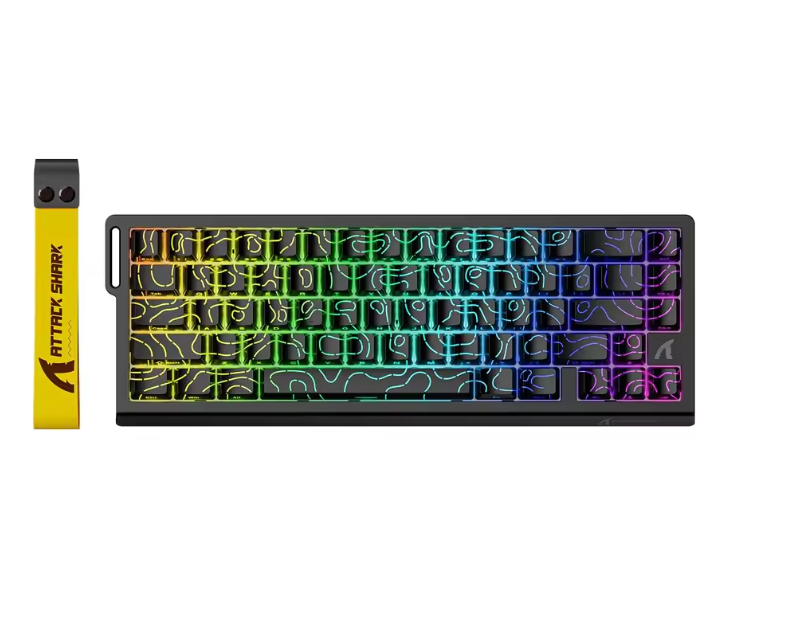 60% Gaming Toetsenbord met Hall Effect Switches – Rapid Trigger en 8K Polling