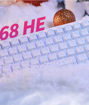 60% Gaming Toetsenbord met Hall Effect Switches – Rapid Trigger en 8K Polling