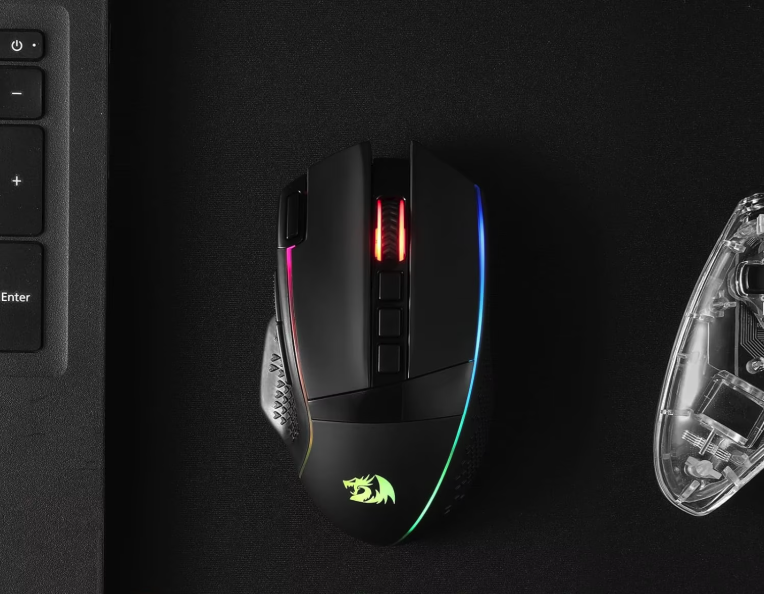Draadloze Gaming Muis – 26000 DPI, RGB Verlichting en 9 Programmeerbare Knoppen
