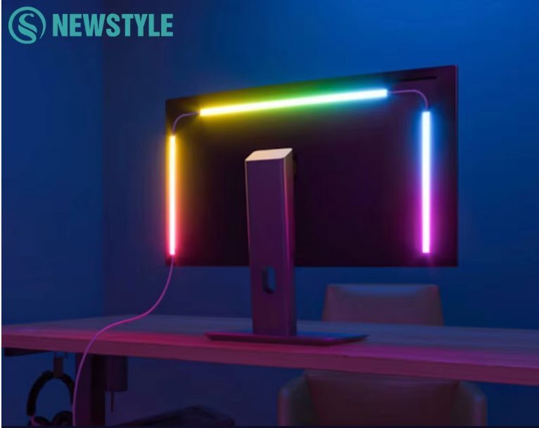 RGB LED Monitor Backlight Strip – Ambient Sync en Gaming Setup Verlichting