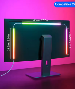 RGB LED Monitor Backlight Strip – Ambient Sync en Gaming Setup Verlichting