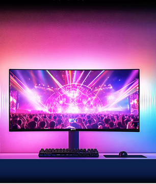 RGB LED Monitor Backlight Strip – Ambient Sync en Gaming Setup Verlichting